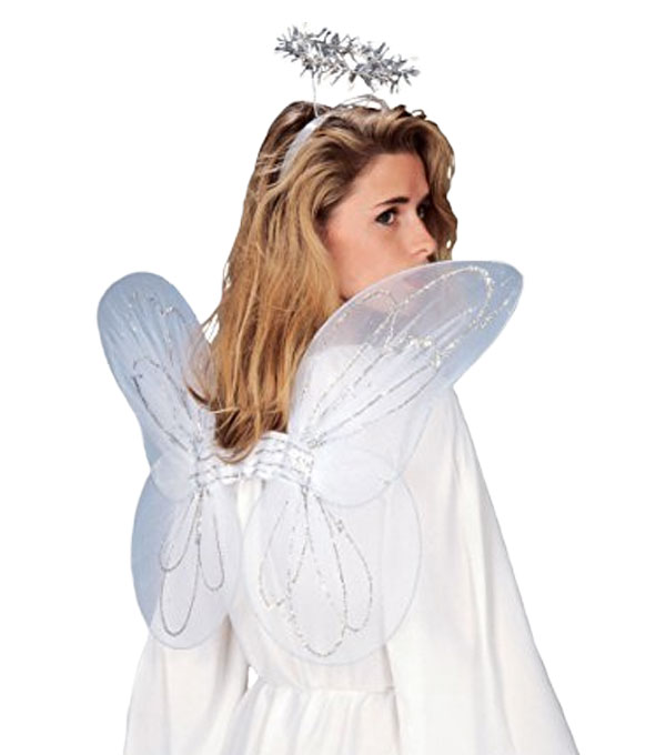 angel wings and halo set