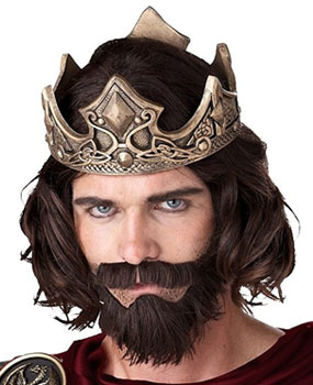 adult wise men biblical beard and wig