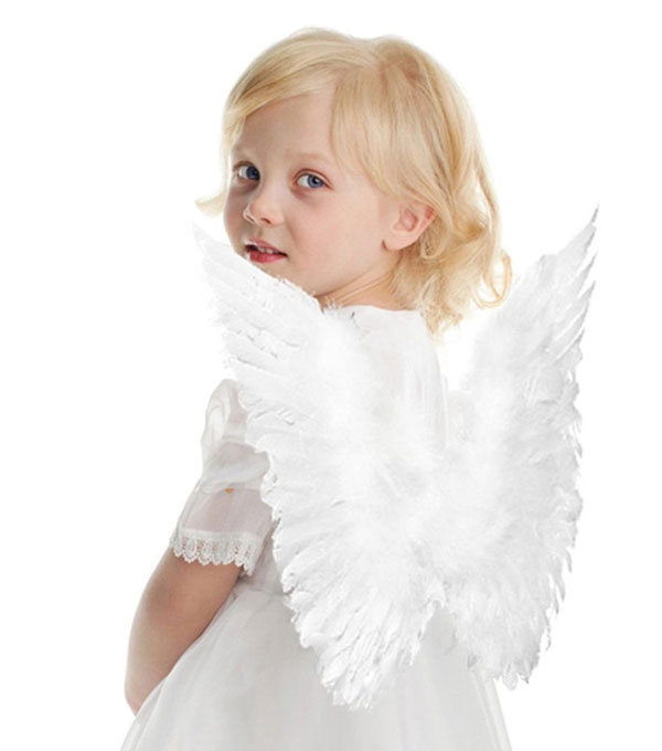 child feather angel wings