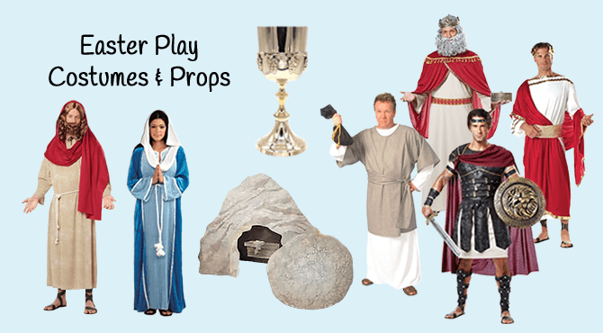 easter play costumes and props